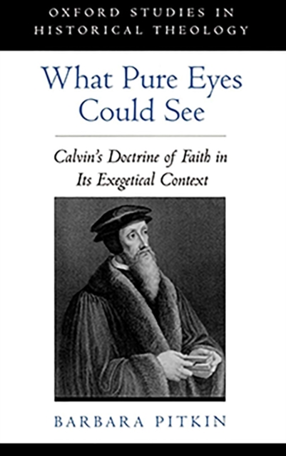 What Pure Eyes Could See : Calvin's Doctrine of Faith in Its Exegetical Context, PDF eBook