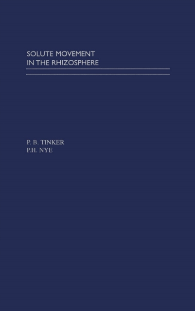 Solute Movement in the Rhizosphere, PDF eBook