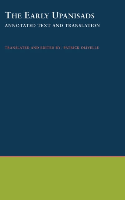 The Early Upanishads : Annotated Text and Translation, PDF eBook