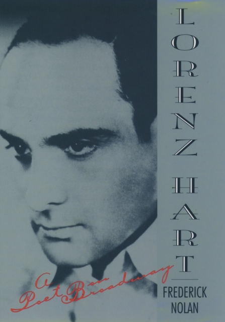 Lorenz Hart : A Poet on Broadway, PDF eBook