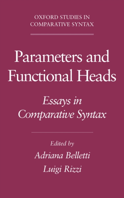 Parameters and Functional Heads : Essays in Comparative Syntax, PDF eBook