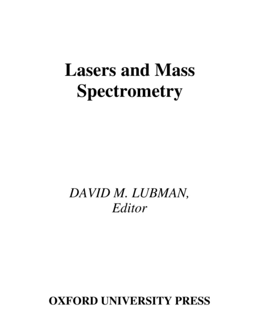 Lasers and Mass Spectrometry, PDF eBook