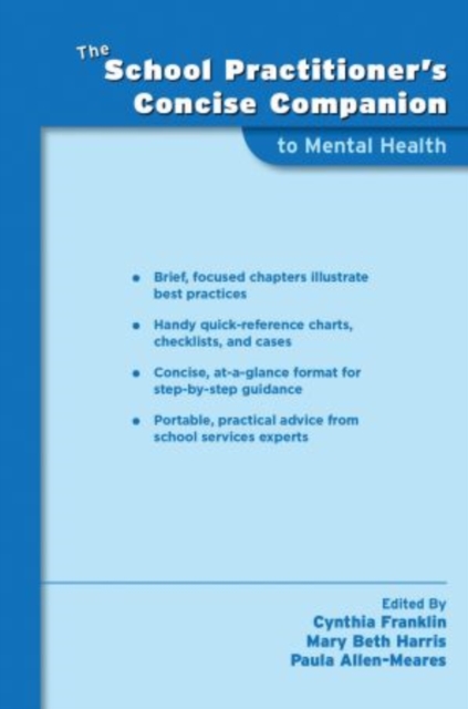 The School Practitioner's Concise Companion to Mental Health, Paperback / softback Book