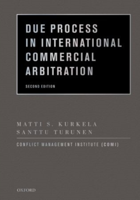 Due Process in International Commercial Arbitration, Hardback Book
