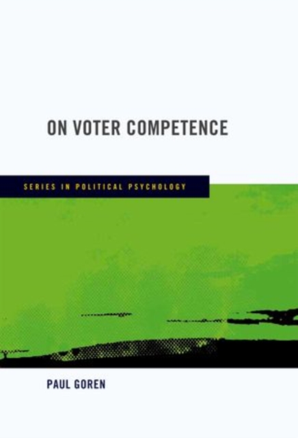 On Voter Competence, Hardback Book