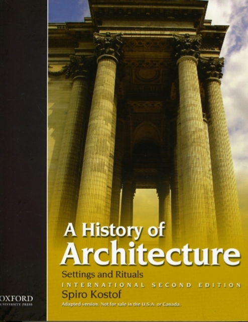 A History of Architecture : International Second Edition, Paperback / softback Book