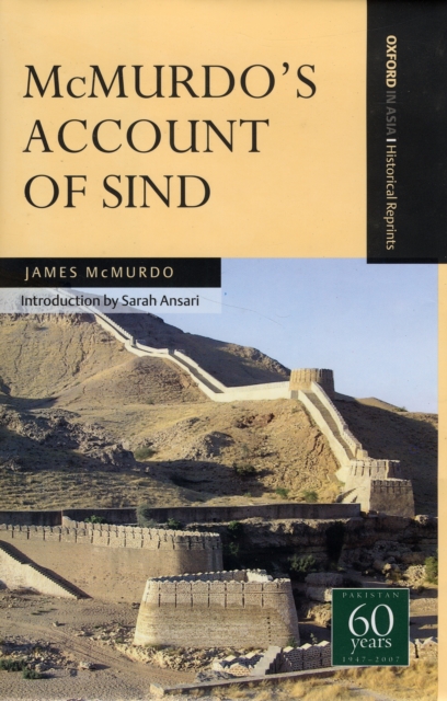 McMurdo's Account of Sind, Hardback Book