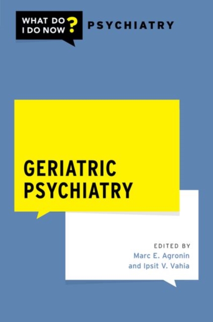 Geriatric Psychiatry, Paperback / softback Book