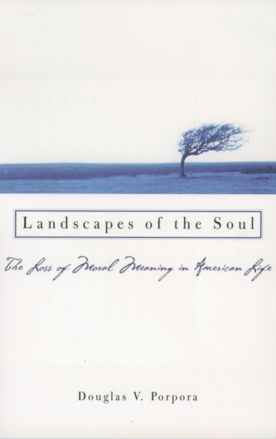 Landscapes of the Soul : The Loss of Moral Meaning in American Life, PDF eBook