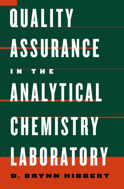 Quality Assurance in the Analytical Chemistry Laboratory, PDF eBook