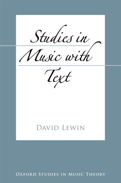 Studies in Music with Text, PDF eBook