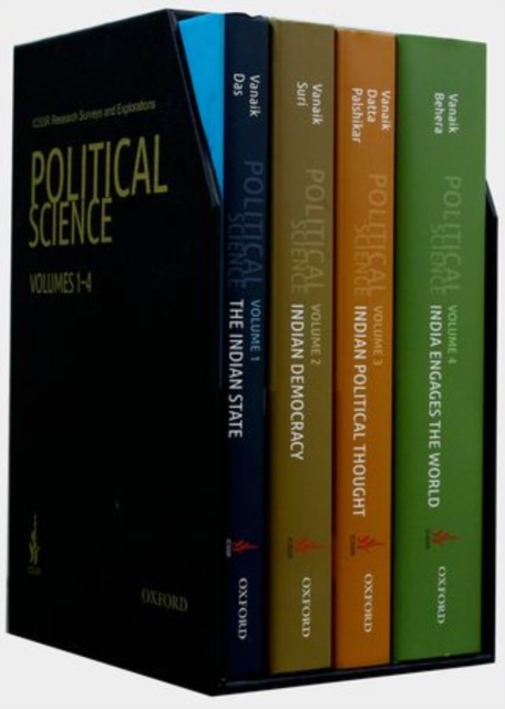 ICSSR Research Surveys and Explorations : Political Science, Box Set, Volumes 1-4, Multiple copy pack Book