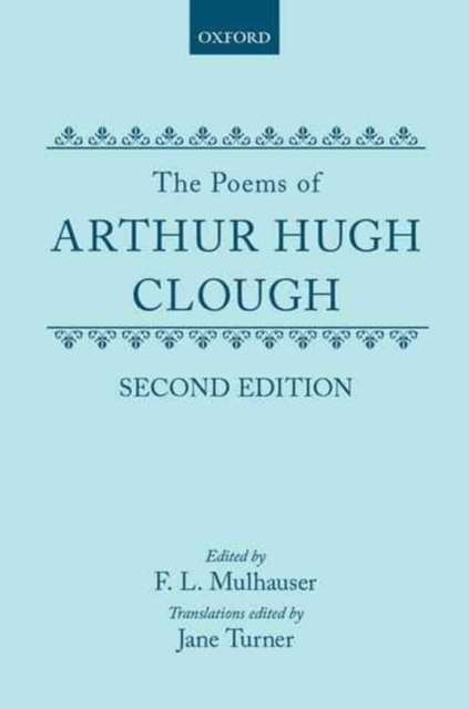 The Poems of Arthur Hugh Clough, Hardback Book