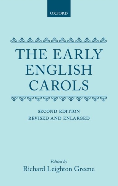 The Early English Carols, Hardback Book