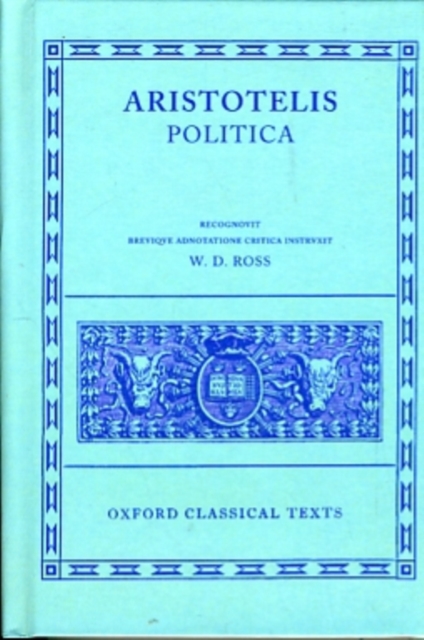 Aristotle Politica, Hardback Book