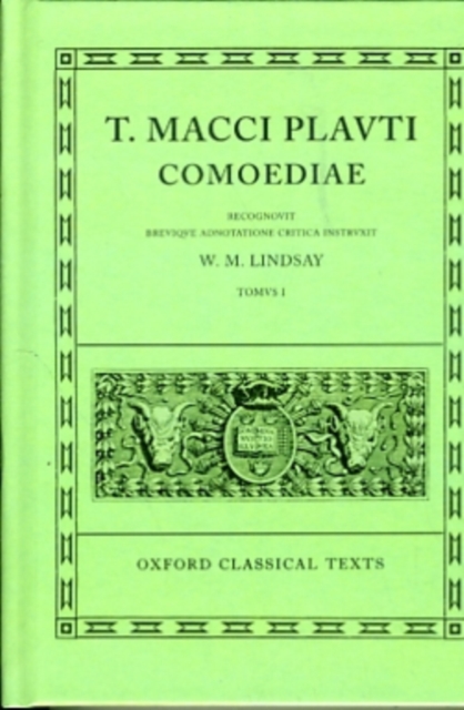 Plautus Comoediae Vol. I: Amphitruo - Mercator, Fold-out book or chart Book