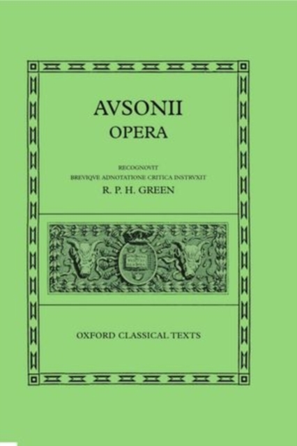 Ausonius Opera, Fold-out book or chart Book