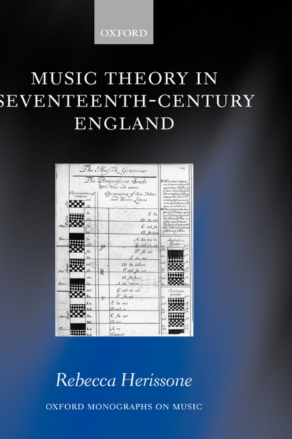 Music Theory in Seventeenth-Century England, Hardback Book