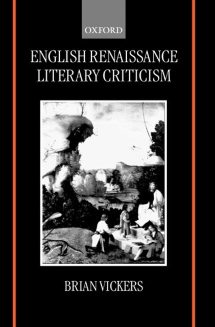 English Renaissance Literary Criticism, Hardback Book