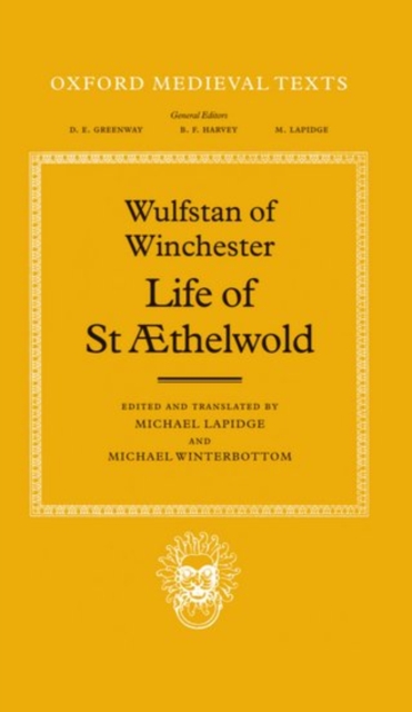 Life of St AEthelwold, Hardback Book