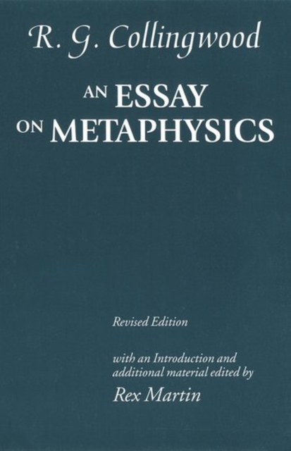 An Essay on Metaphysics, Hardback Book