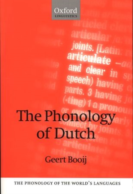 The Phonology of Dutch, Paperback / softback Book