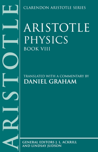 Aristotle: Physics, Book VIII, Paperback / softback Book