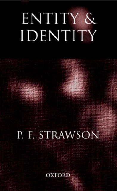 Entity and Identity : And other essays, Paperback / softback Book