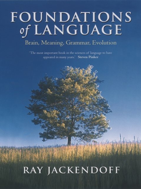 Foundations of Language : Brain, Meaning, Grammar, Evolution, Hardback Book
