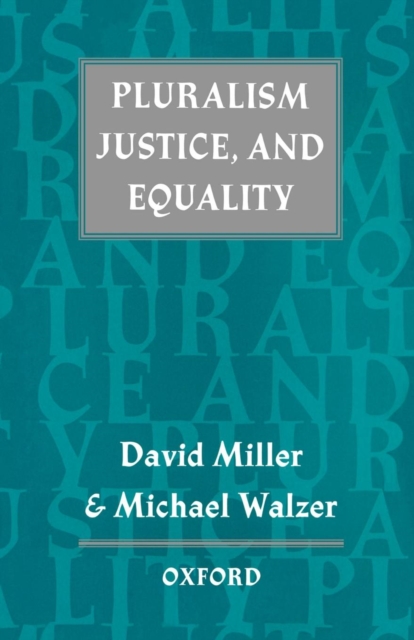 Pluralism, Justice, and Equality, Paperback / softback Book