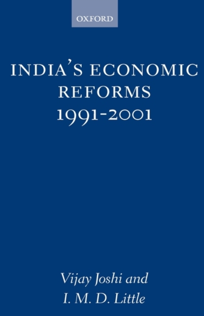 India's Economic Reforms, 1991-2001, Hardback Book