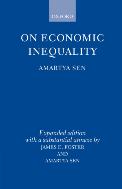 On Economic Inequality, Hardback Book