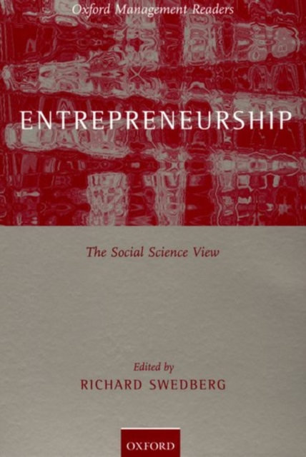 Entrepreneurship : The Social Science View, Hardback Book