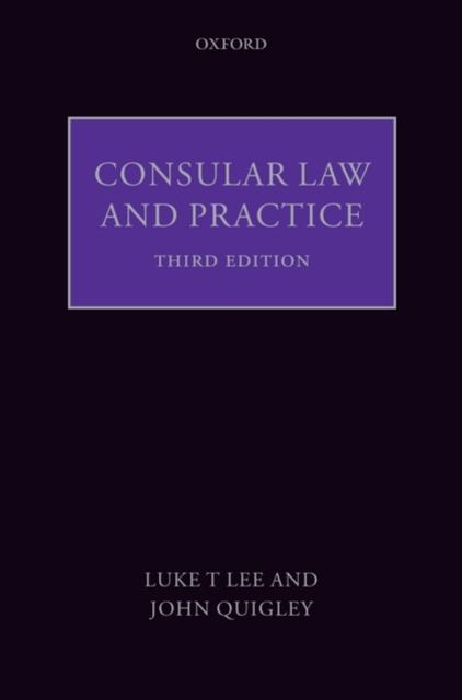 Consular Law and Practice, Hardback Book