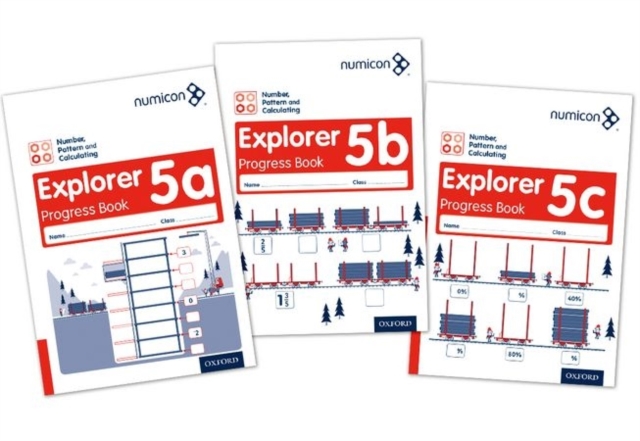 Numicon: Number, Pattern and Calculating 5 Explorer Progress Books ABC (Mixed pack), Paperback / softback Book