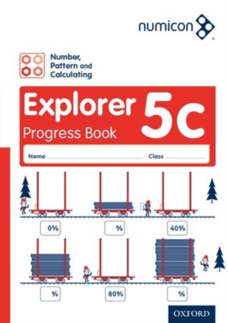 Numicon: Number, Pattern and Calculating 5 Explorer Progress Book C (Pack of 30), Multiple copy pack Book