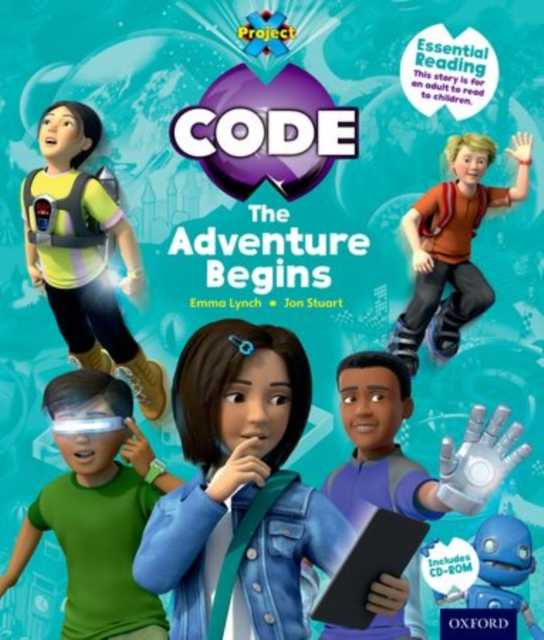 Project X Code: The Adventure Begins, Mixed media product Book
