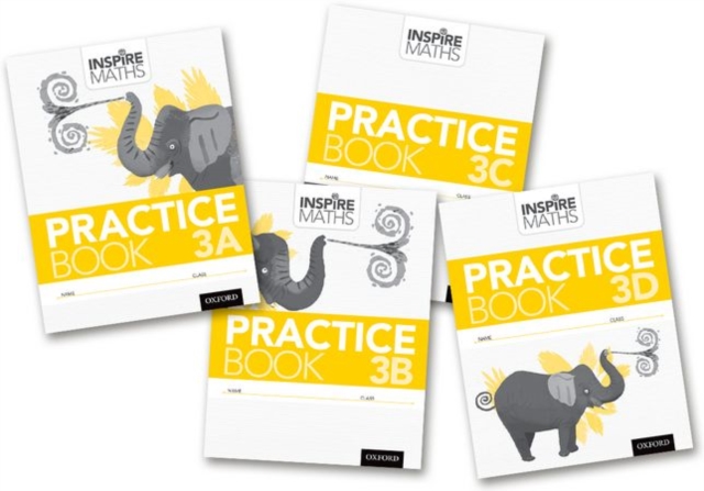 Inspire Maths: Practice Book 3 ABCD (Mixed Pack), Multiple copy pack Book