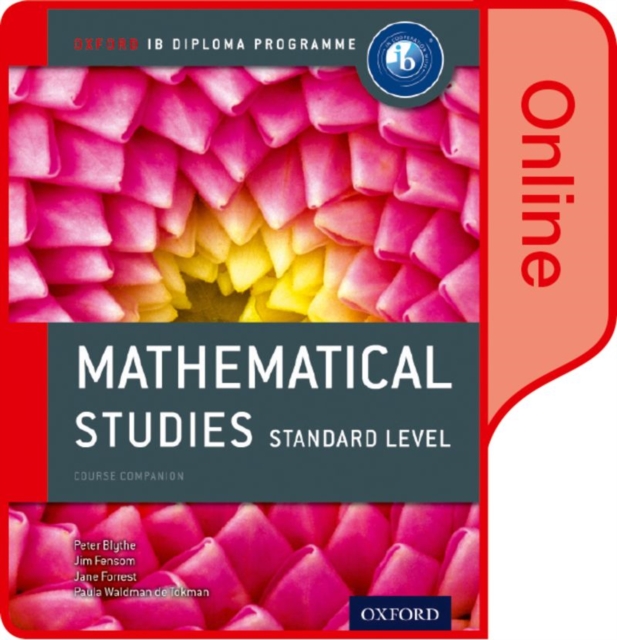 IB Mathematical Studies Online Course Book: Oxford IB Diploma Programme, Digital product license key Book