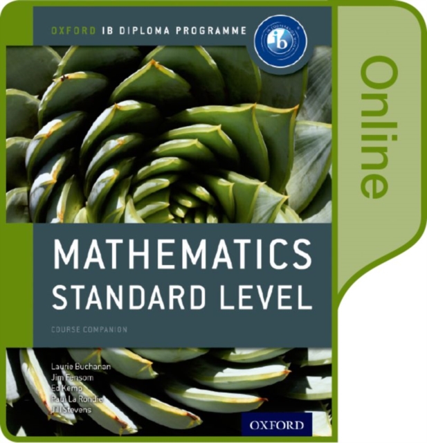 IB Mathematics Standard Level Online Course Book: Oxford IB Diploma Programme, Digital product license key Book
