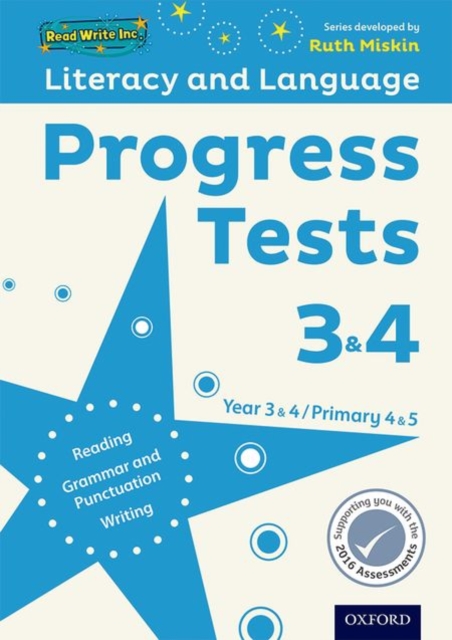 Read Write Inc. Literacy and Language: Years 3&4: Progress Tests 3&4, Copymasters Book