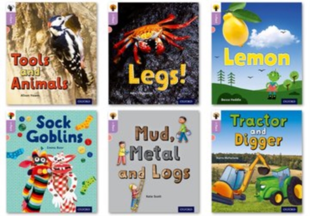 Oxford Reading Tree inFact: Oxford Level 1+: Mixed Pack of 6, Paperback / softback Book