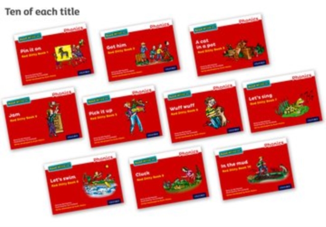 Read Write Inc. Phonics: Red Ditty books (Pack of 100), Paperback / softback Book