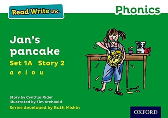 Read Write Inc. Phonics: Jan's pancake (Green Set 1A Storybook 2), Paperback / softback Book