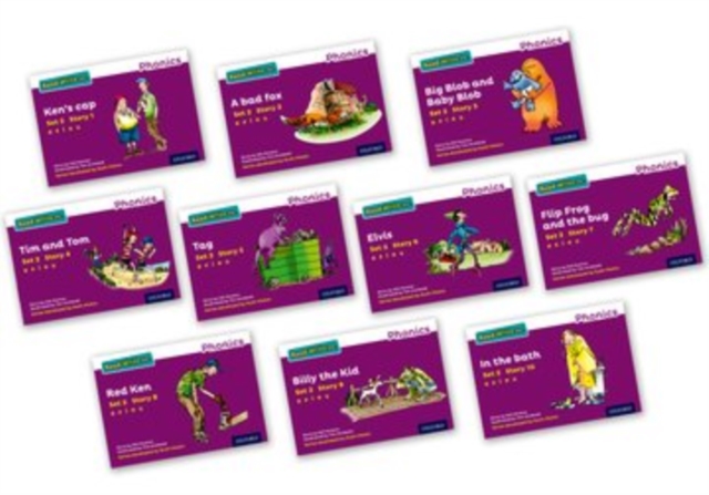 Read Write Inc. Phonics: Purple Set 2 Core Storybooks (Mixed Pack of 10), Paperback / softback Book