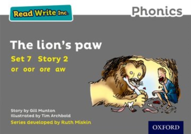 Read Write Inc. Phonics: The Lion's Paw (Grey Set 7 Storybook 2), Paperback / softback Book
