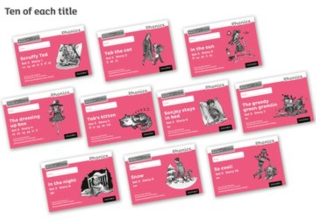 Read Write Inc. Phonics: Pink Set 3 Core Black & White Storybooks (Pack of 100), Paperback / softback Book