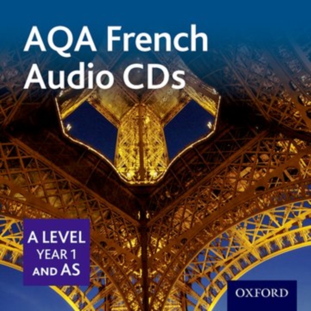 AQA French A Level Year 1 and AS Audio CDs, CD-Audio Book
