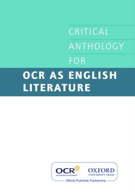 OCR GCE Critical Anthology, Paperback Book