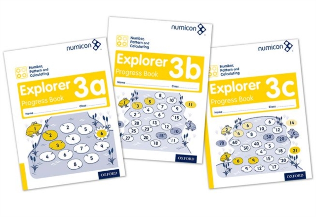 Numicon: Number, Pattern and Calculating 3 Explorer Progress Books ABC (Mixed pack), Paperback / softback Book